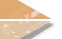 Tan and Beige Abstract HD Metal print