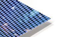 Blue Shiny Glitter HD Metal print