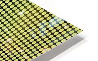 Green Shiny Glitter HD Metal print