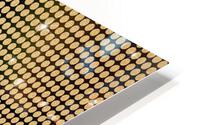 Gold Shiny Glitter HD Metal print