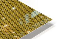 Green Glossy Glitter HD Metal print