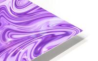 Indigo Liquid Marble HD Metal print