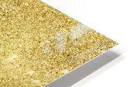 Dripping Gold Glitter HD Metal print