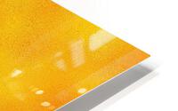 Orange Metallic Foil HD Metal print
