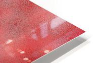 Red Metallic Foil HD Metal print