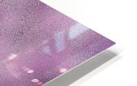 Violet Metallic Foil HD Metal print