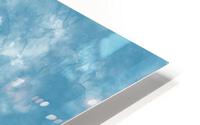 Blue Green HD Metal print