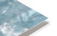 Teal Blue HD Metal print