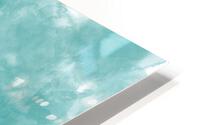 Teal HD Metal print