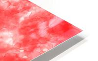 Red HD Metal print