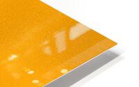 Orange Glass HD Metal print