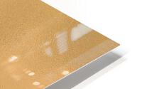Gold Glass HD Metal print