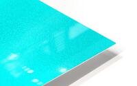 Aqua Glass HD Metal print