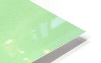 Green Glass HD Metal print
