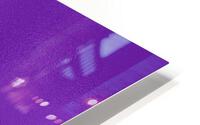 Indigo Glass HD Metal print