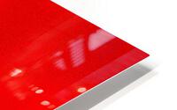 Red Glass HD Metal print