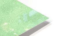 Green Glitter HD Metal print