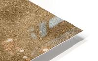 Tan Glitter HD Metal print