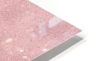 Rose Gold Glitter HD Metal print