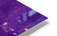 Indigo Glitter HD Metal print
