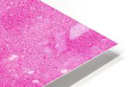 Magenta Glitter HD Metal print