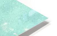 Turqoise Glitter HD Metal print