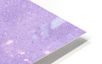 Purple Glitter HD Metal print
