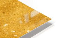 Orange Glitter HD Metal print