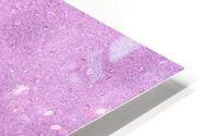 Plum Glitter HD Metal print