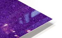 Dripping Indigo Glitter HD Metal print