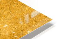 Dripping Orange Glitter HD Metal print