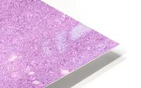Dripping Plum Glitter HD Metal print