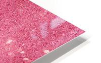 Dripping Pink Glitter HD Metal print