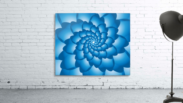 Flower Swirl Pattern  Art Wall Preview