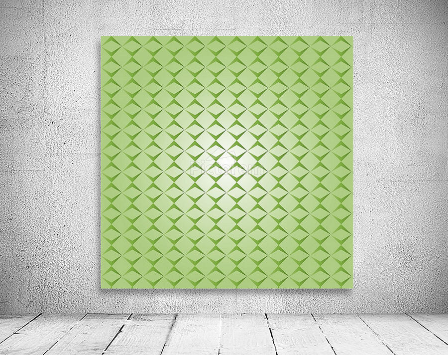 Greeny Pattern Art Wall Preview