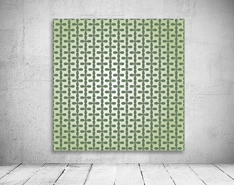 Floral Seamless Pattern Artwork Wall Preview