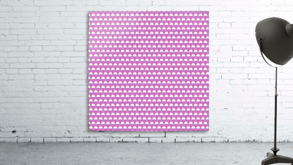 Pink Pattern Artwork Wall Preview