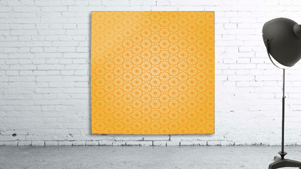 Orange Seamless Pattern Art Wall Preview