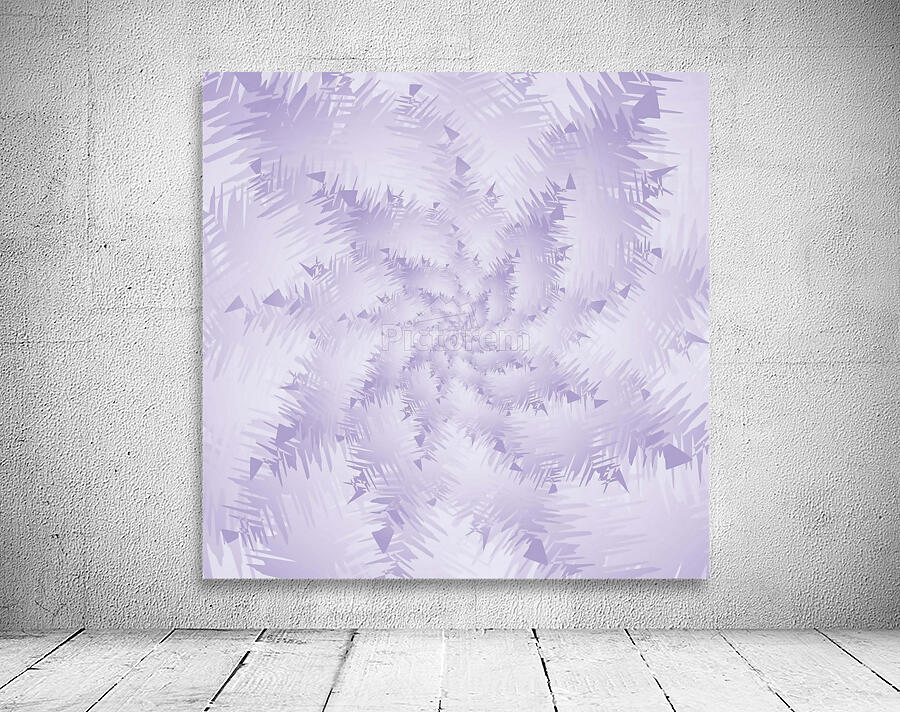  PURPLE Snow Forest Wall Preview