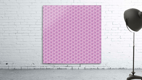 Pink Star Pattern Wall Preview