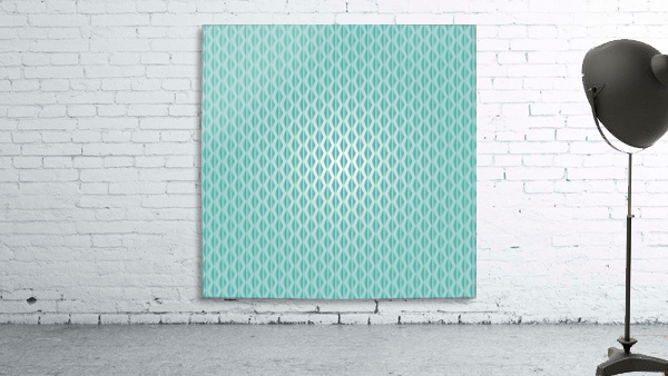Green Diamond Art Wall Preview