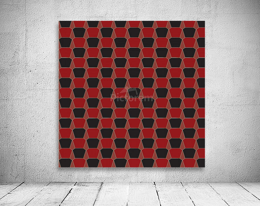Golden Code Pattern Wall Preview