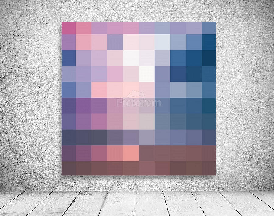 PINKISH MOSAIC PATTERN Wall Preview