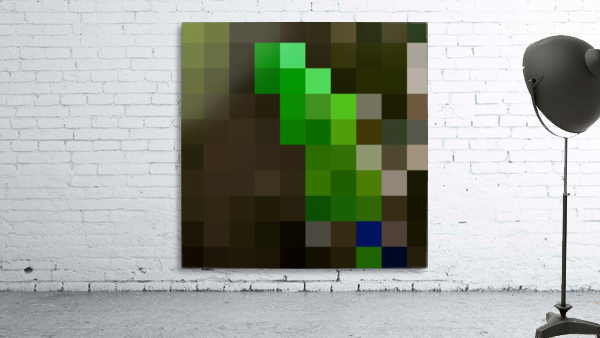 GREENISH MOSAIC PATTERN Wall Preview