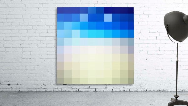 BLUISH MOSAIC PATTERN Wall Preview