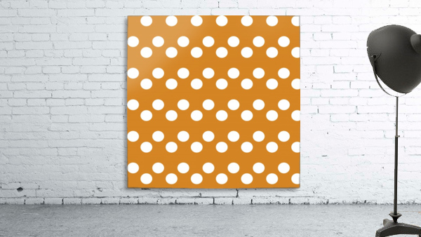 Chocolate Polka Dots Wall Preview