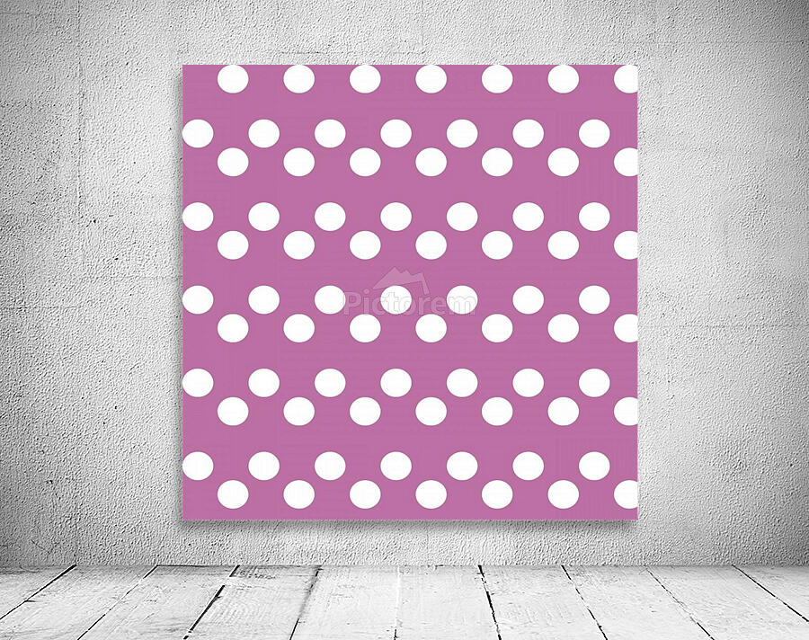 Spring Crocus Polka Dots Wall Preview