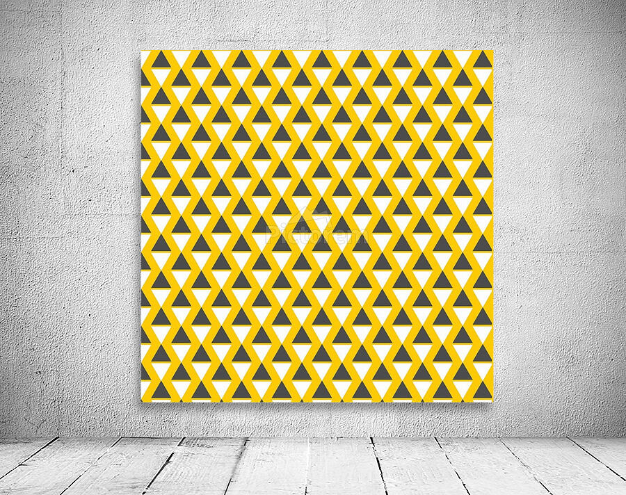 Yellow   pyramid Wall Preview