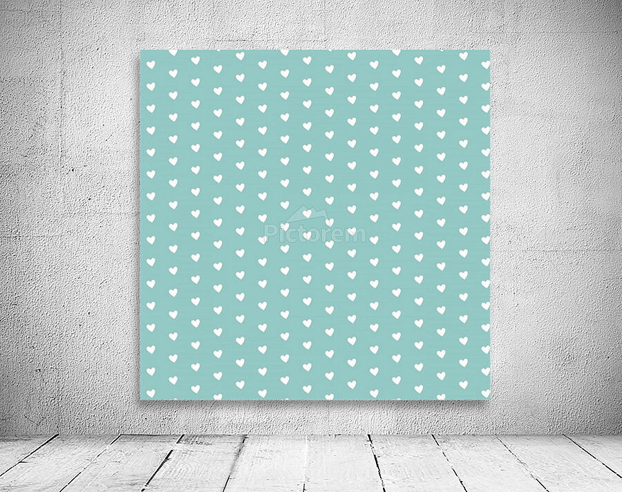 Play Green Heart Shape Pattern Wall Preview