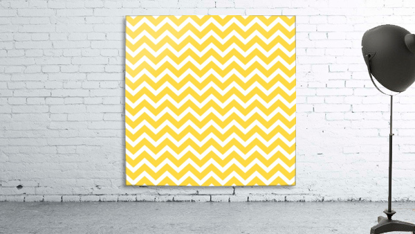 EGG YELLOW CHEVRON Wall Preview